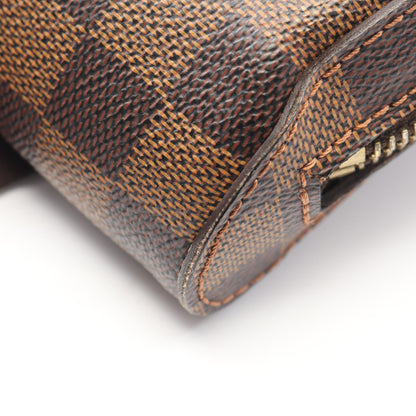 ジェロニモス ダミエエベヌ ボディバッグ PVC ブラウン ルイヴィトン バッグ LOUIS VUITTON