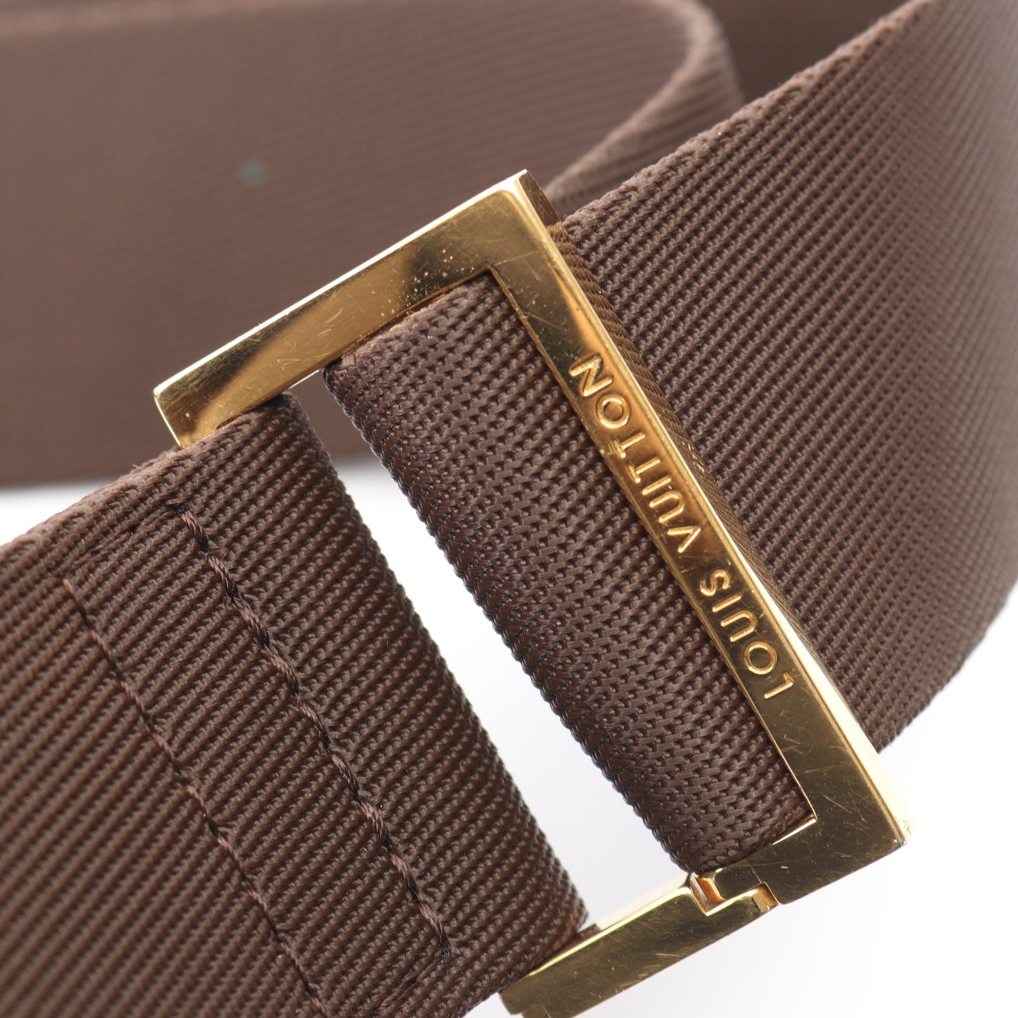 ジェロニモス ダミエエベヌ ボディバッグ PVC ブラウン ルイヴィトン バッグ LOUIS VUITTON