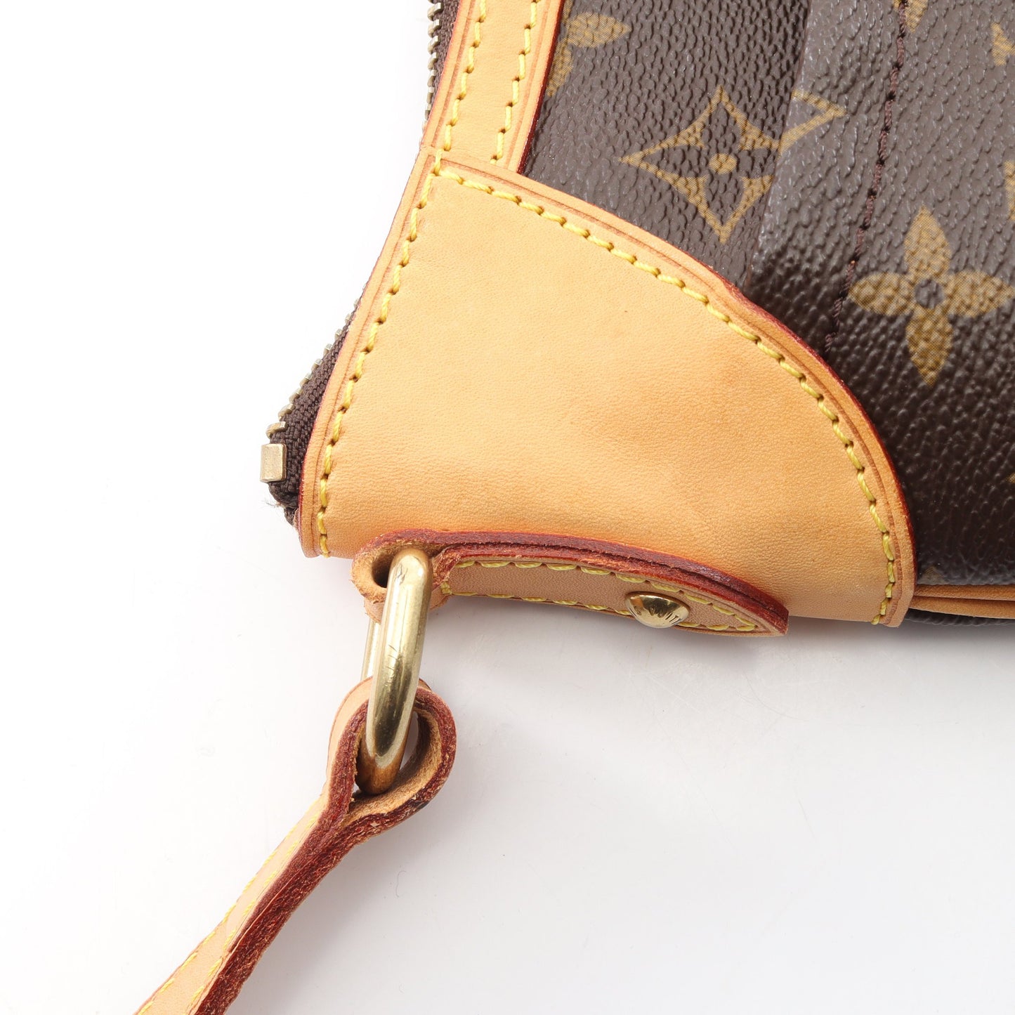 オデオンPM モノグラム ショルダーバッグ PVC レザー ブラウン ルイヴィトン バッグ LOUIS VUITTON