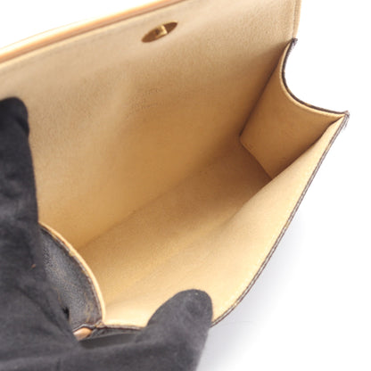 ポシェットフロランティーヌ モノグラム ボディバッグ ウエストバッグ PVC レザー ブラウン ルイヴィトン バッグ LOUIS VUITTON