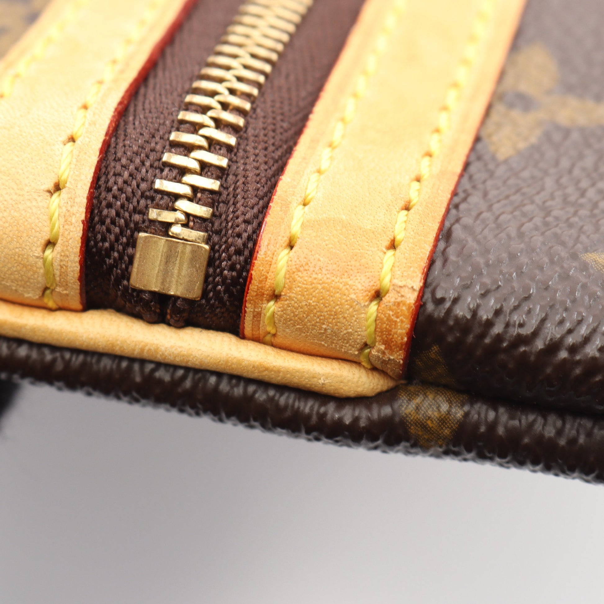 ポシェットボスフォール モノグラム ショルダーバッグ PVC レザー ブラウン ルイヴィトン バッグ LOUIS VUITTON