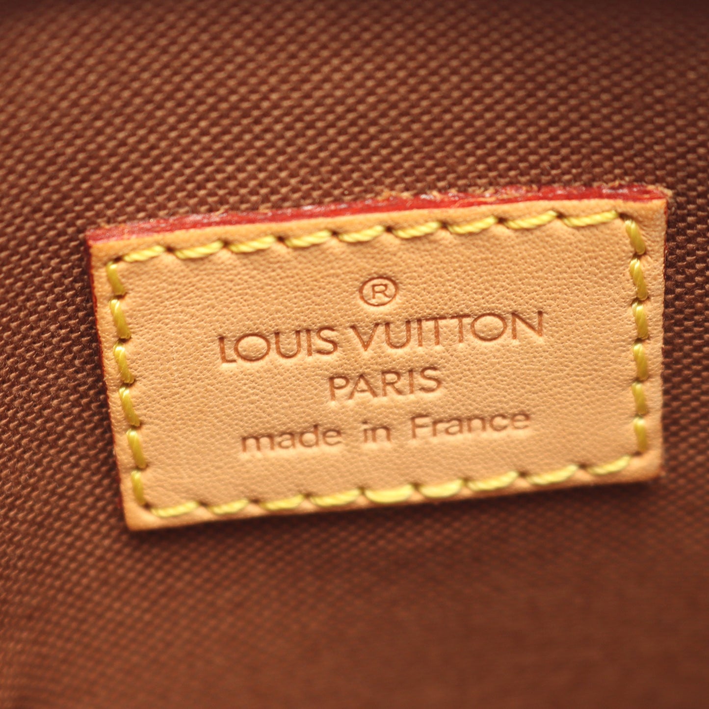 ポシェットボスフォール モノグラム ショルダーバッグ PVC レザー ブラウン ルイヴィトン バッグ LOUIS VUITTON