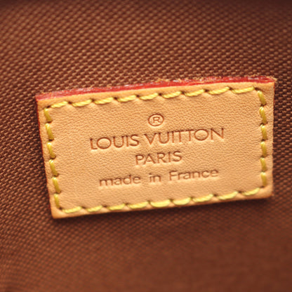 ポシェットボスフォール モノグラム ショルダーバッグ PVC レザー ブラウン ルイヴィトン バッグ LOUIS VUITTON