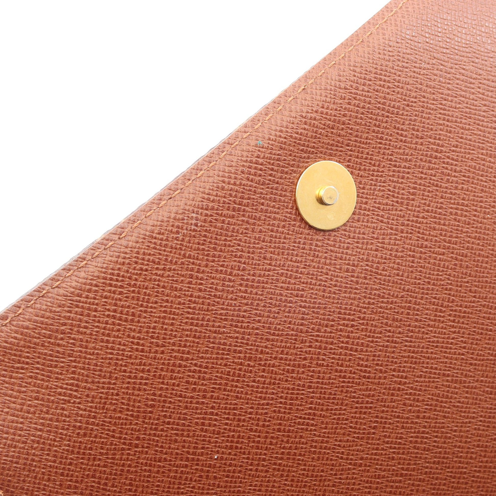 ミュゼットサルサ ショートストラップ モノグラム ショルダーバッグ PVC レザー ブラウン ルイヴィトン バッグ LOUIS VUITTON