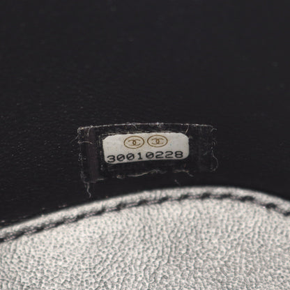 トレンディCC バニティバッグ チェーンショルダーバッグ ラムスキン ブラック ゴールド金具 シャネル バッグ CHANEL