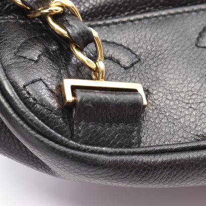 トリプルココマーク バックパック リュックサック キャビアスキン ブラック ゴールド金具 シャネル バッグ CHANEL
