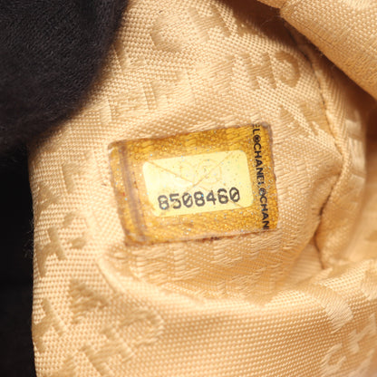 ココマーク ハンドバッグ ミニボストンバッグ ラムスキン ブラック シルバー金具 シャネル バッグ CHANEL