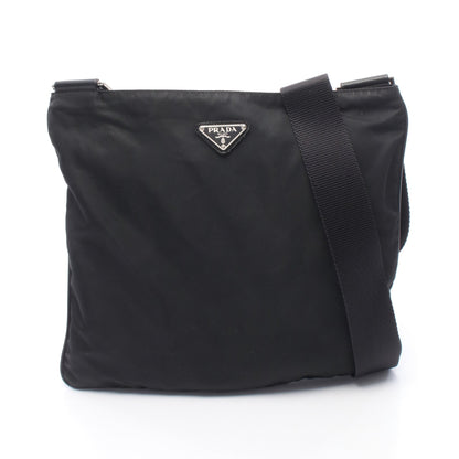 ショルダーバッグ ナイロン レザー ブラック プラダ バッグ PRADA