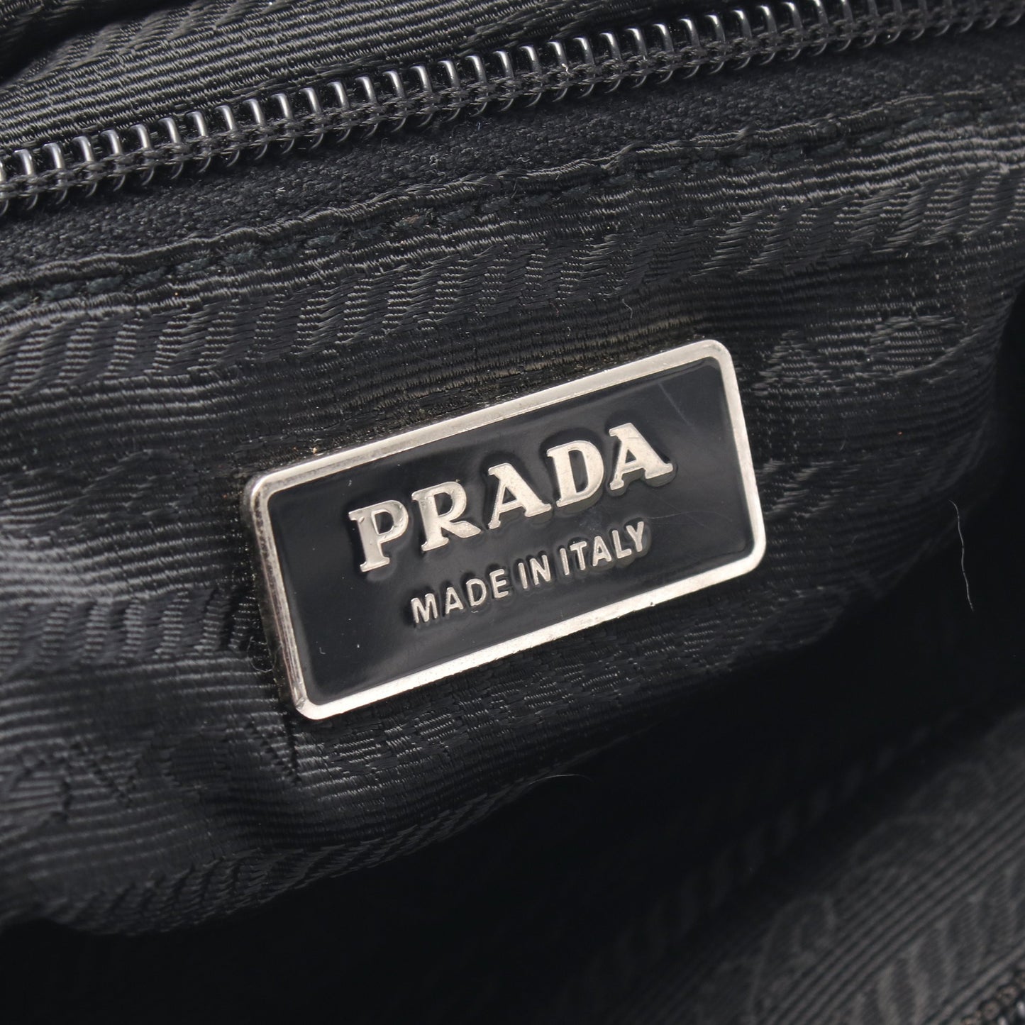 ショルダーバッグ ナイロン レザー ブラック プラダ バッグ PRADA