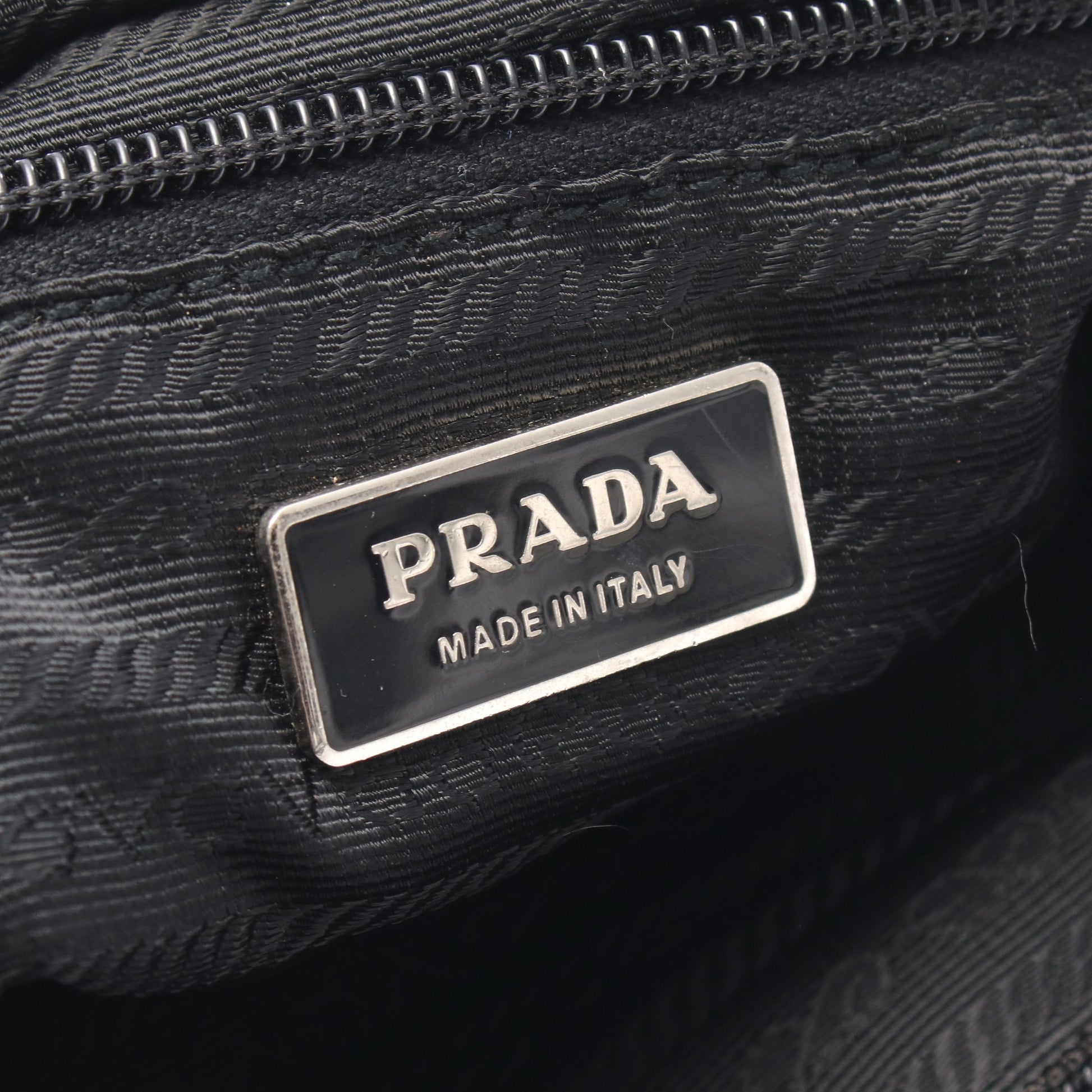 ショルダーバッグ ナイロン レザー ブラック プラダ バッグ PRADA