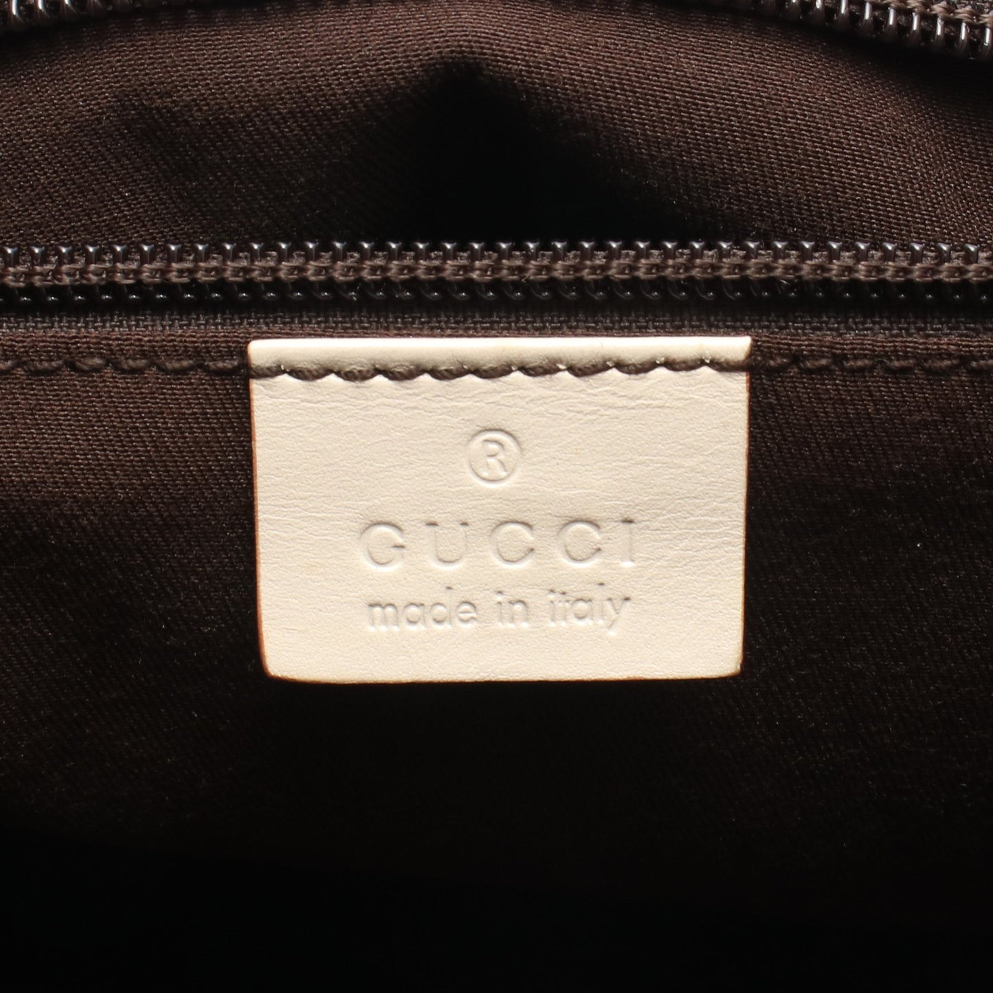 GGキャンバス ショルダーバッグ キャンバス レザー ベージュ ブラウン アイボリー グッチ バッグ GUCCI
