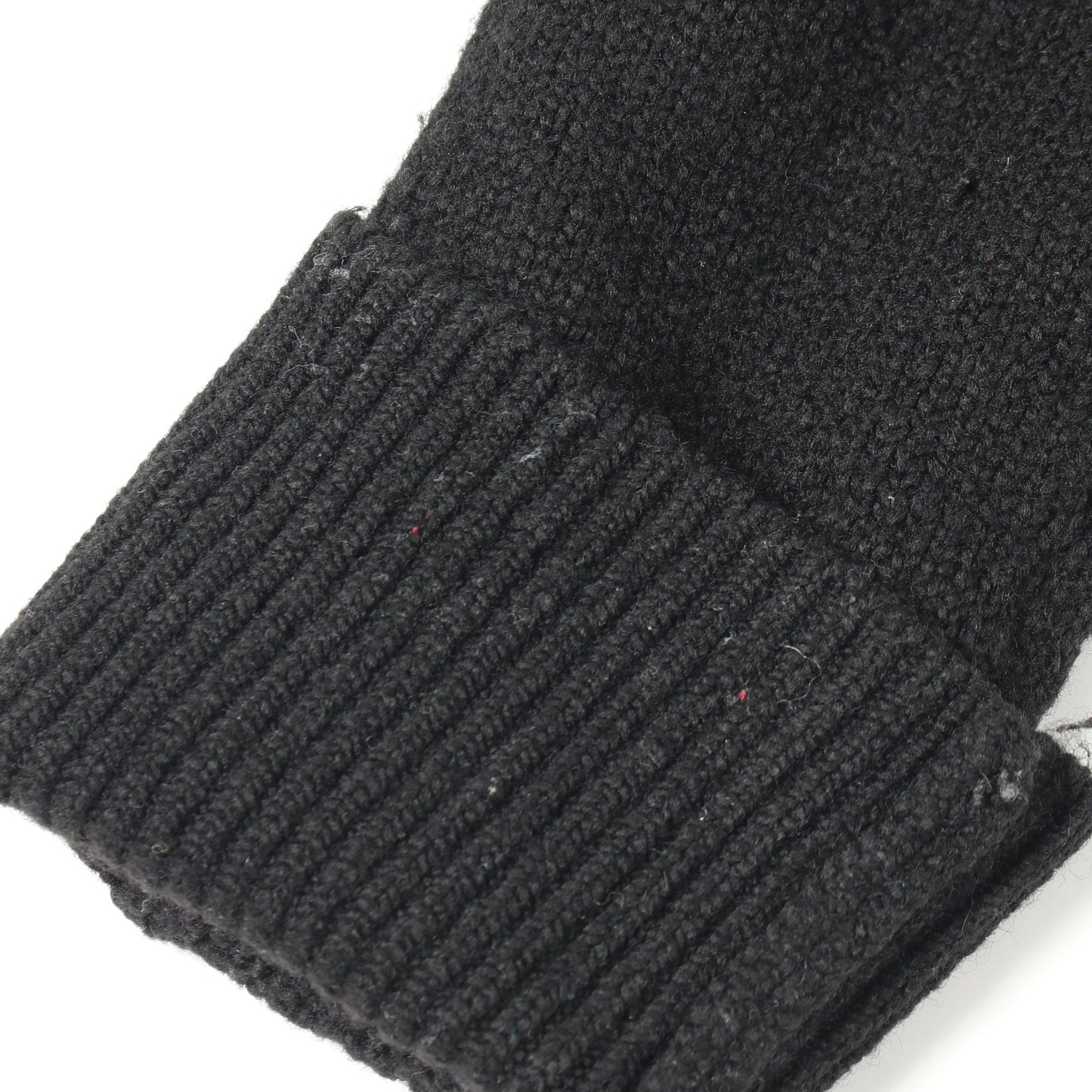 ニット切替 ダウンジャケット ナイロン ウール ブラック モンクレール アウター MONCLER