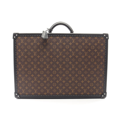アルゼール60 モノグラムマカサー トランクケース PVC レザー ブラウン ブラック ルイヴィトン バッグ LOUIS VUITTON