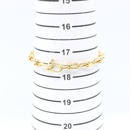 ハードウェア スモール ブレスレット ブレスレット K18YG イエローゴールド ティファニー アクセサリー TIFFANY & Co.