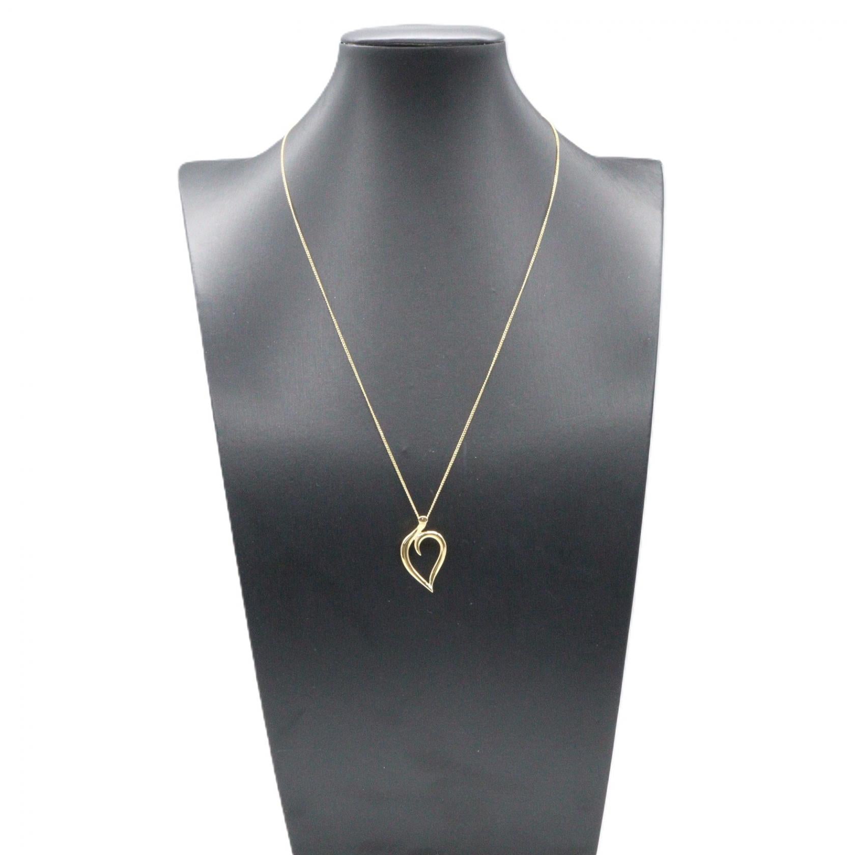 リーフハート ネックレス ネックレス K18YG イエローゴールド ティファニー アクセサリー TIFFANY & Co.