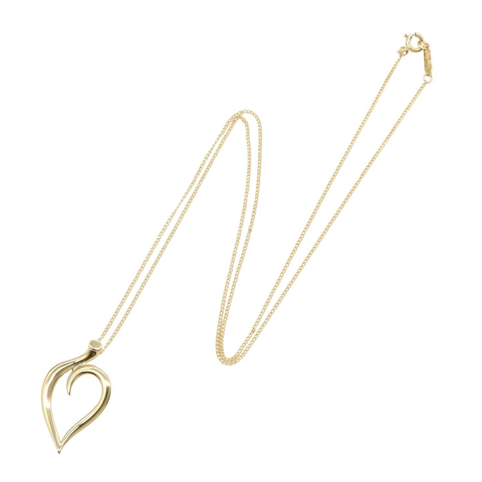 リーフハート ネックレス ネックレス K18YG イエローゴールド ティファニー アクセサリー TIFFANY & Co.