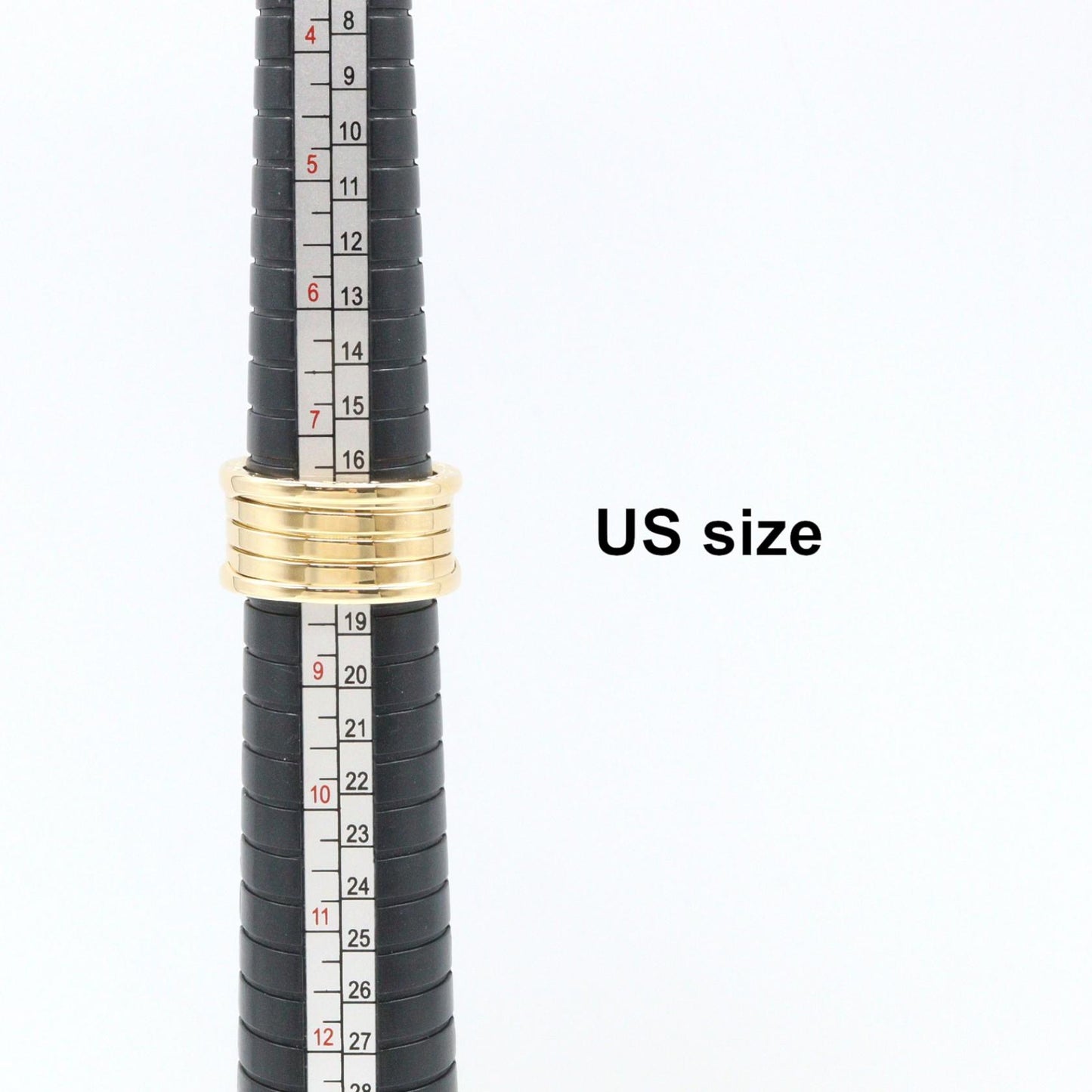 B-zero1 ビーゼロワン リング 4バンド リング 指輪 K18YG イエローゴールド ブルガリ アクセサリー BVLGARI