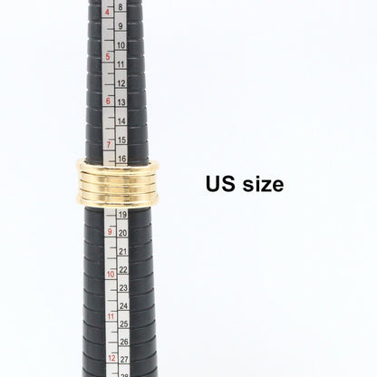 B-zero1 ビーゼロワン リング 4バンド リング 指輪 K18YG イエローゴールド ブルガリ アクセサリー BVLGARI