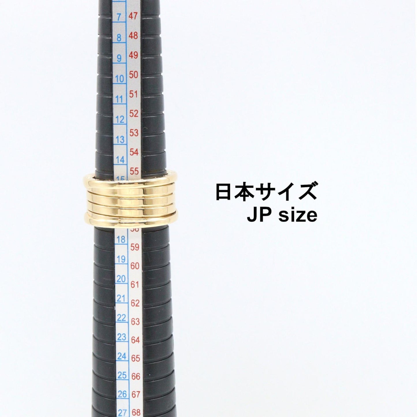 B-zero1 ビーゼロワン リング 4バンド リング 指輪 K18YG イエローゴールド ブルガリ アクセサリー BVLGARI