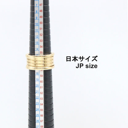B-zero1 ビーゼロワン リング 4バンド リング 指輪 K18YG イエローゴールド ブルガリ アクセサリー BVLGARI