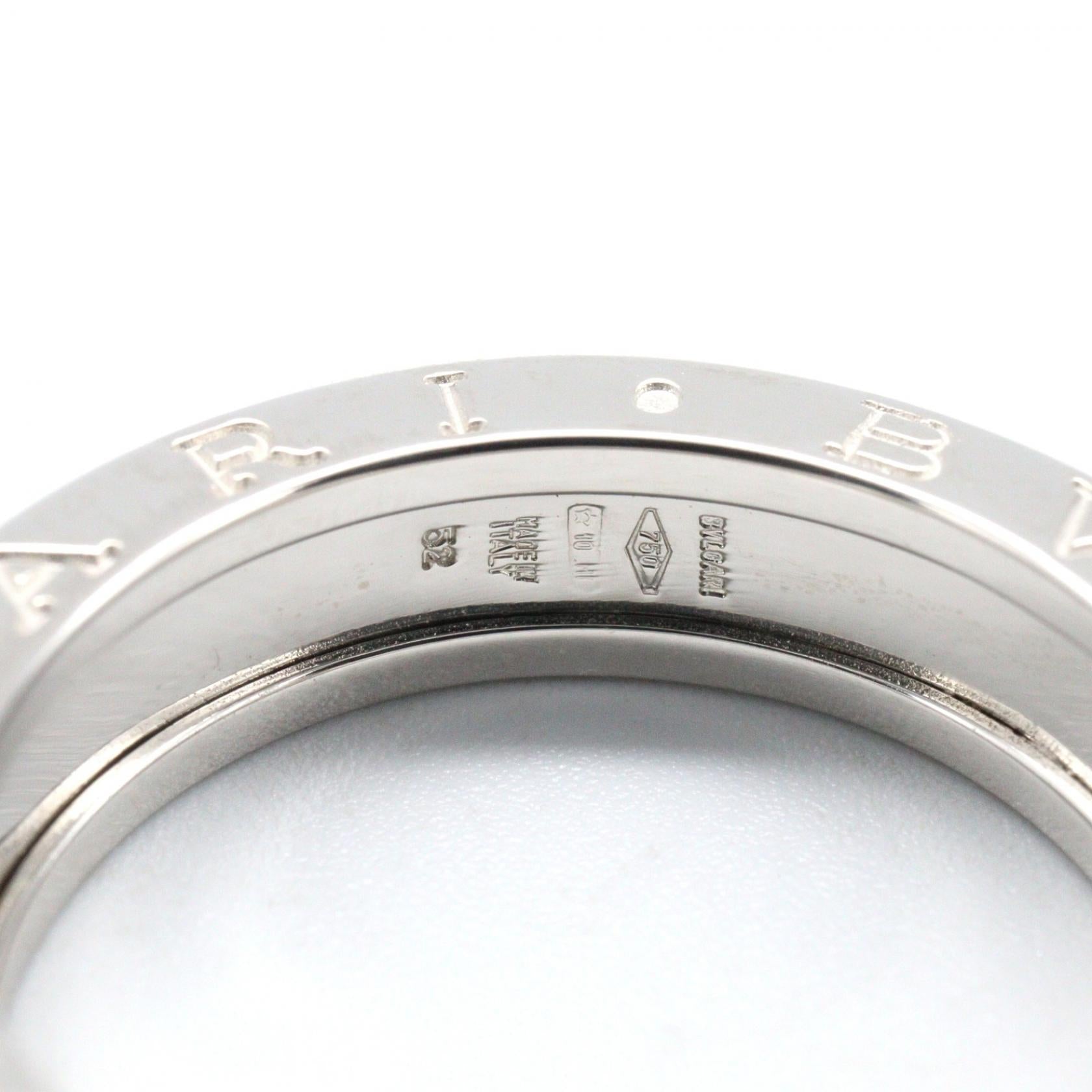 B-zero1 ビーゼロワン リング 1バンド リング 指輪 K18WG ホワイトゴールド ブルガリ アクセサリー BVLGARI