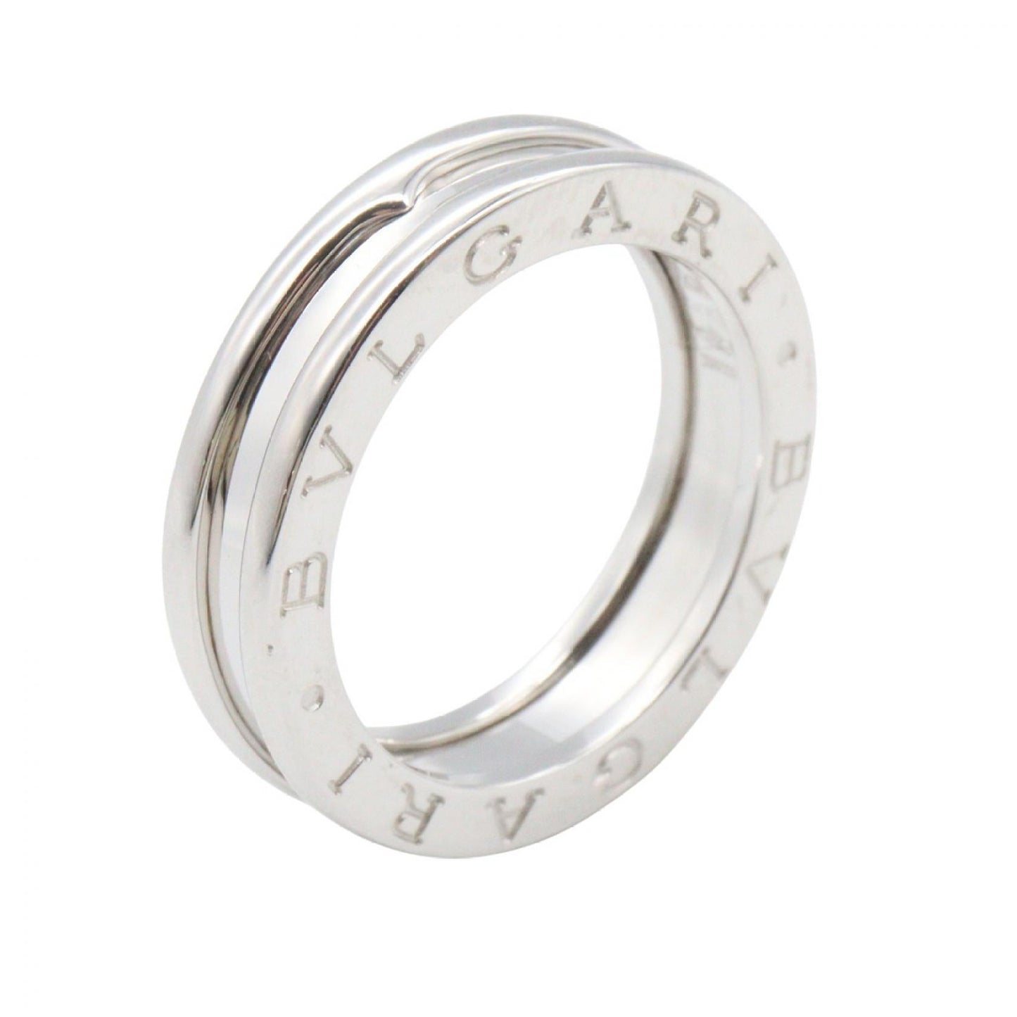 B-zero1 ビーゼロワン リング 1バンド リング 指輪 K18WG ホワイトゴールド ブルガリ アクセサリー BVLGARI