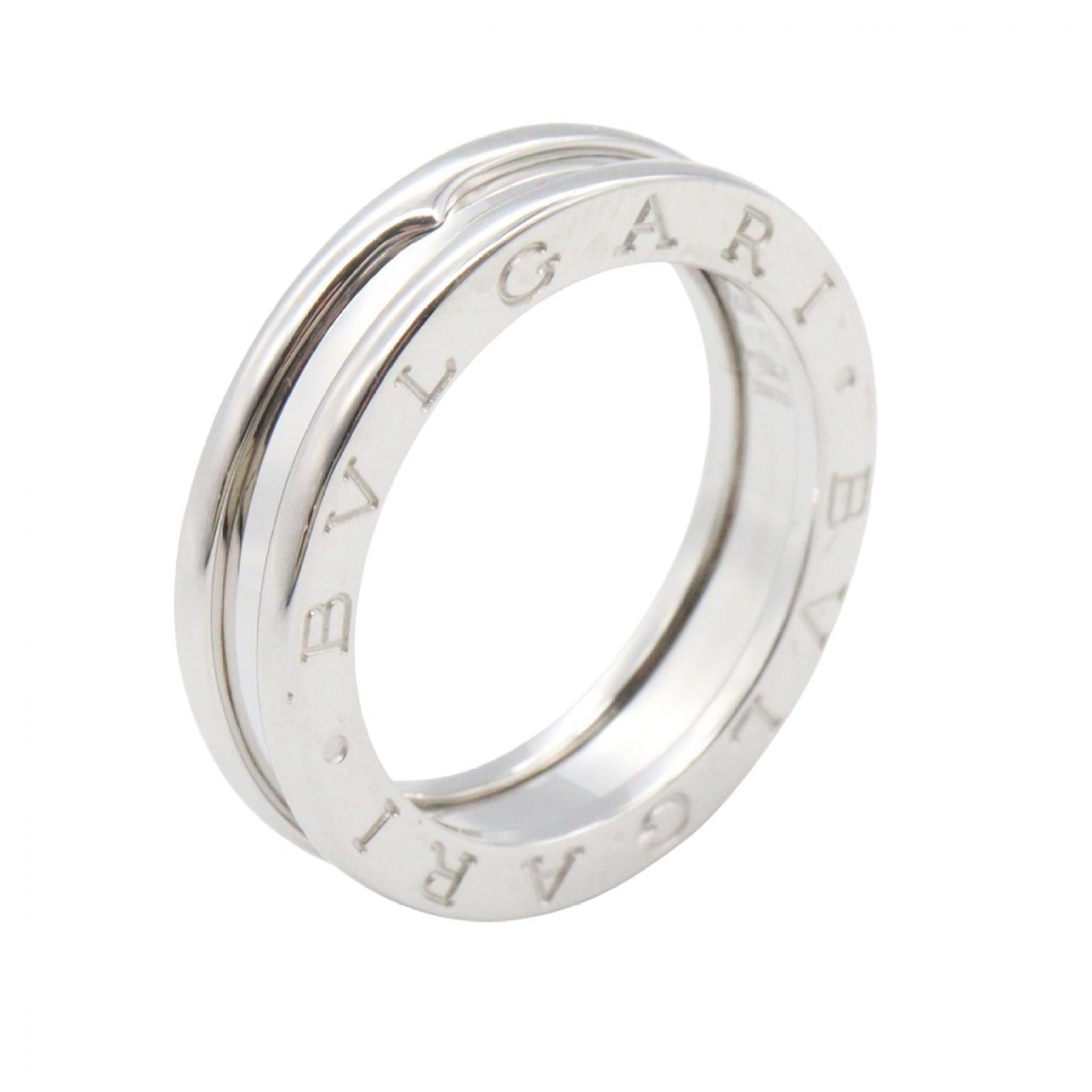 B-zero1 ビーゼロワン リング 1バンド リング 指輪 K18WG ホワイトゴールド ブルガリ アクセサリー BVLGARI