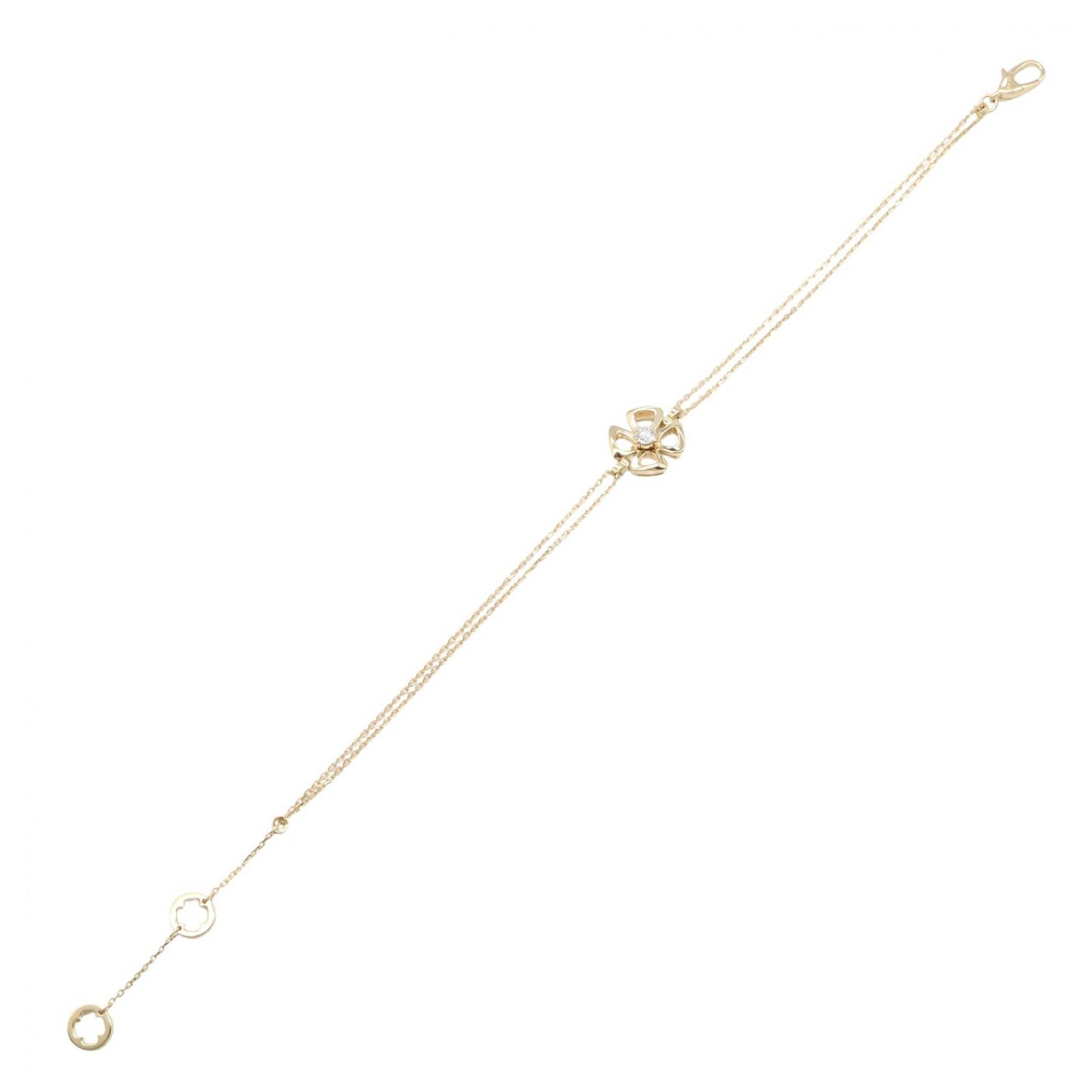 フィオレヴァー ML 1PD ブレスレット ブレスレット K18YG ダイヤモンド イエローゴールド クリア ブルガリ アクセサリー BVLGARI