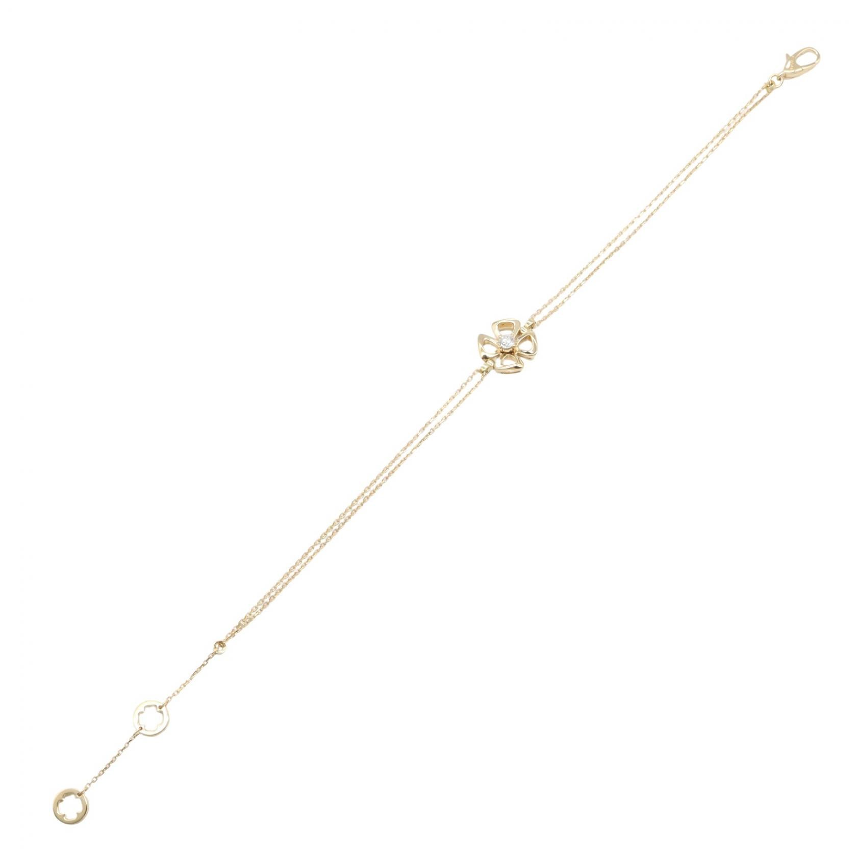 フィオレヴァー ML 1PD ブレスレット ブレスレット K18YG ダイヤモンド イエローゴールド クリア ブルガリ アクセサリー BVLGARI