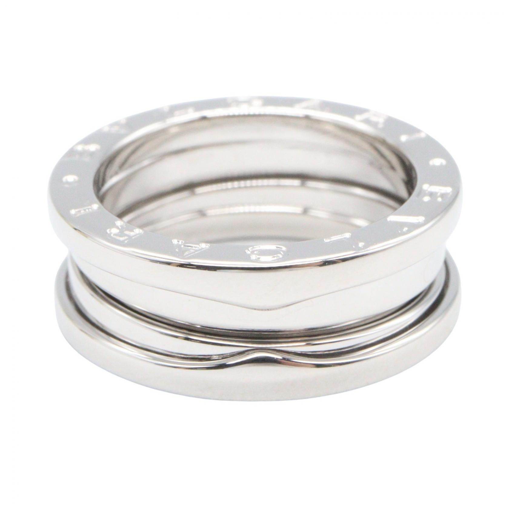 B-zero1 ビーゼロワン リング 3バンド リング 指輪 K18WG ホワイトゴールド ブルガリ アクセサリー BVLGARI