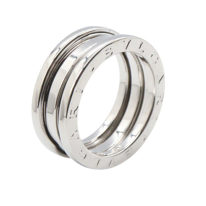 B-zero1 ビーゼロワン リング 3バンド リング 指輪 K18WG ホワイトゴールド ブルガリ アクセサリー BVLGARI