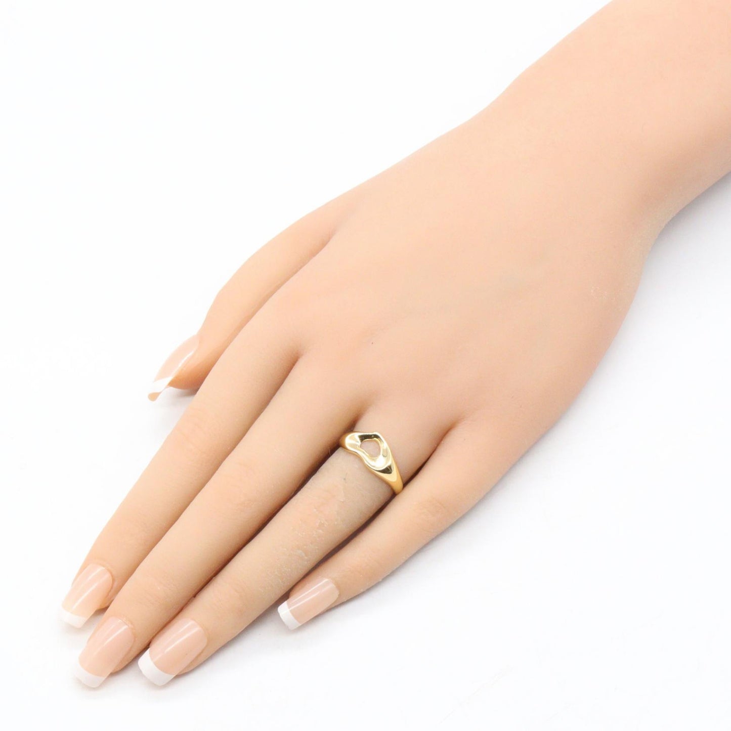 オープンハート リング リング 指輪 K18YG イエローゴールド ティファニー アクセサリー TIFFANY & Co.