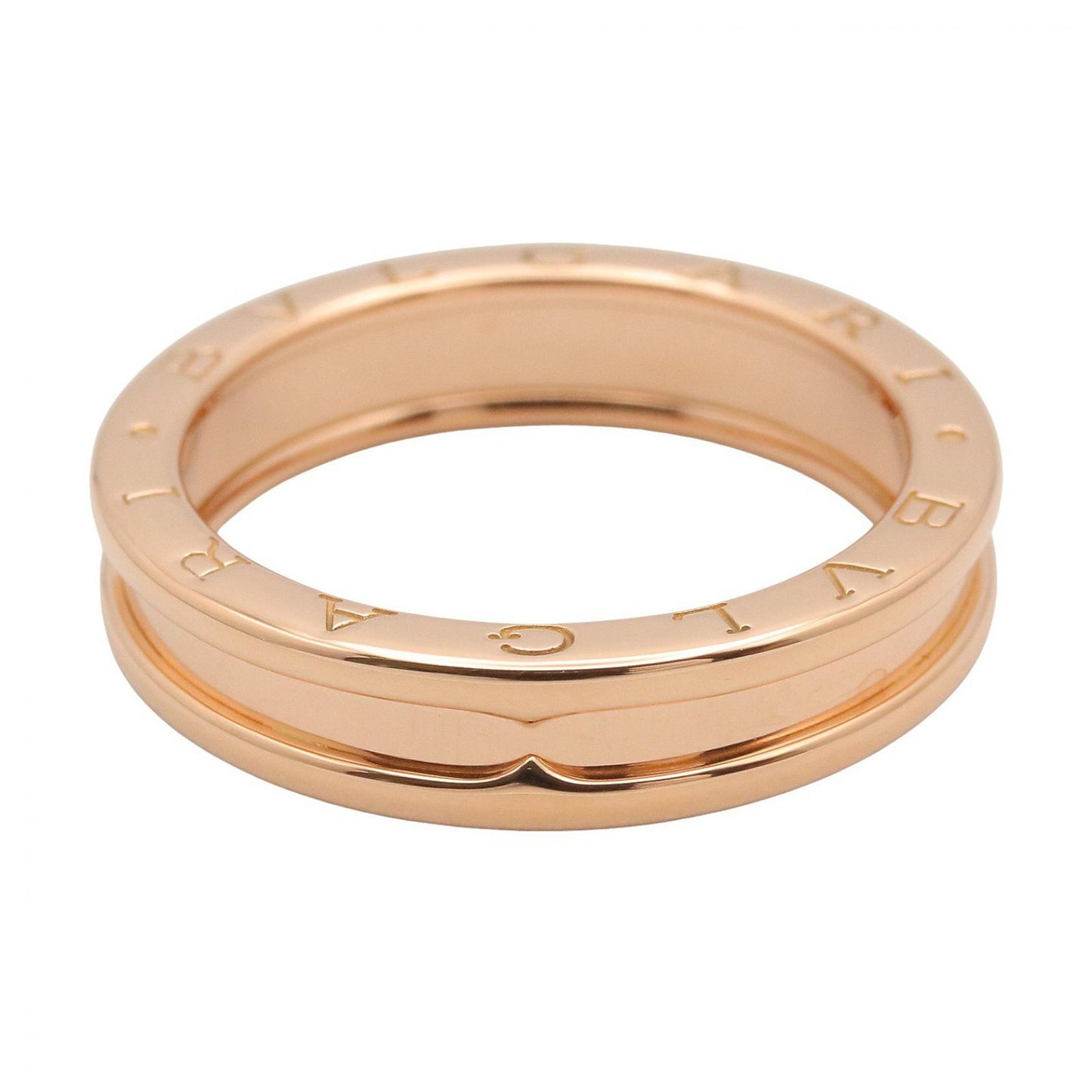 B-zero1 リング 1バンド リング 指輪 K18PG ゴールド ピンクゴールド ブルガリ アクセサリー BVLGARI