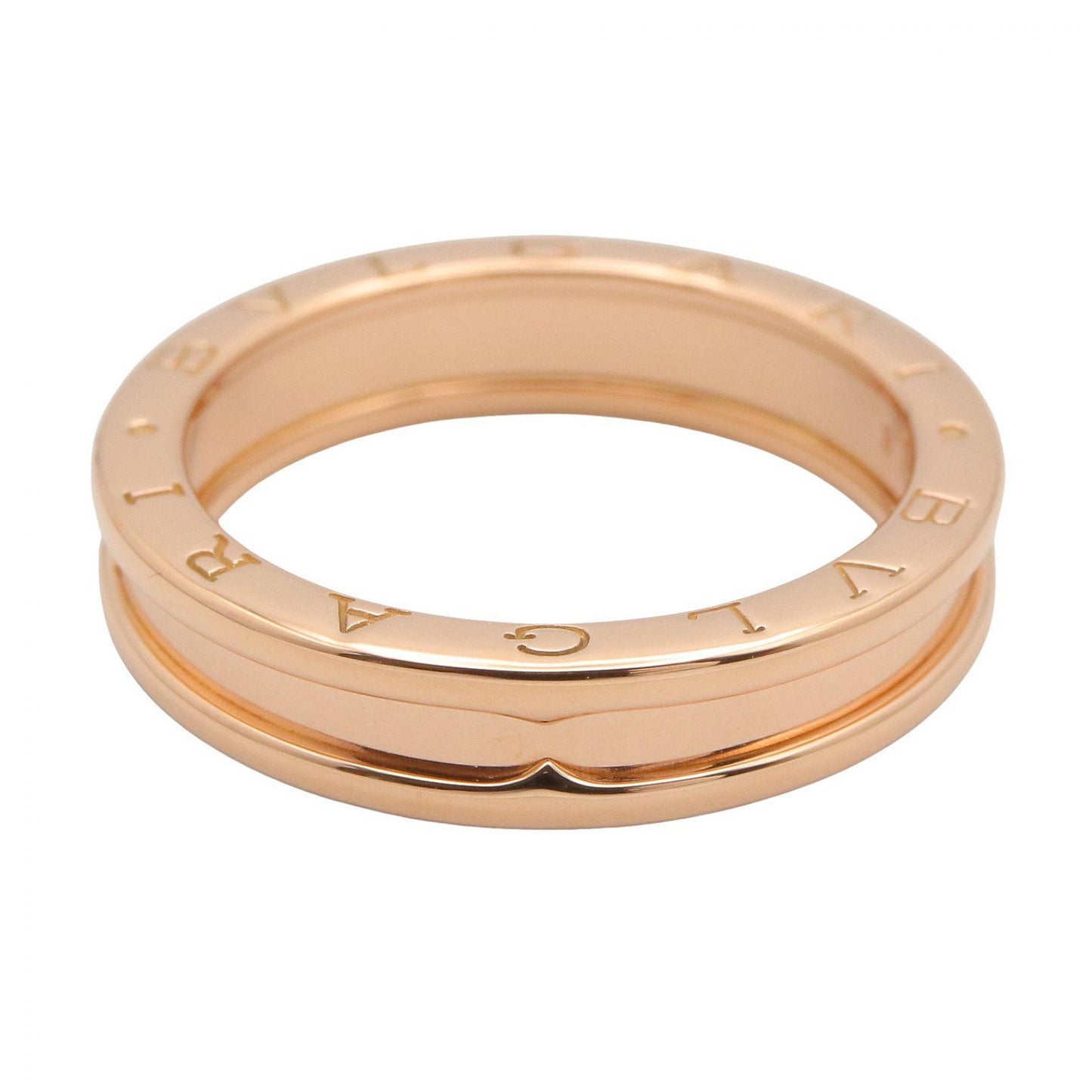 B-zero1 リング 1バンド リング 指輪 K18PG ゴールド ピンクゴールド ブルガリ アクセサリー BVLGARI