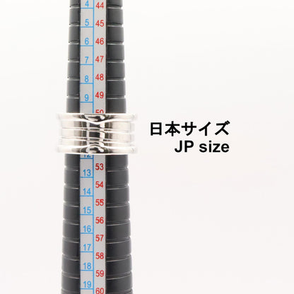 B-zero1 ビーゼロワン リング 5バンド リング 指輪 K18WG ホワイトゴールド ブルガリ アクセサリー BVLGARI