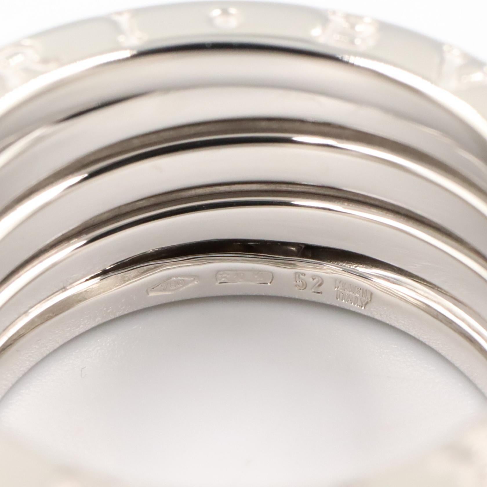 B-zero1 ビーゼロワン リング 5バンド リング 指輪 K18WG ホワイトゴールド ブルガリ アクセサリー BVLGARI