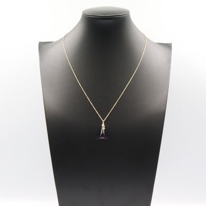 アメジスト ネックレス ネックレス K18YG アメジスト イエローゴールド パープル ティファニー アクセサリー TIFFANY & Co.