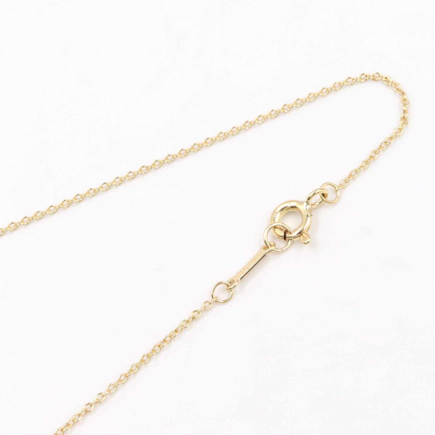 アメジスト ネックレス ネックレス K18YG アメジスト イエローゴールド パープル ティファニー アクセサリー TIFFANY & Co.