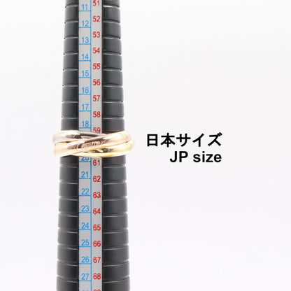 トリニティリング リング 指輪 K18YG K18WG K18PG イエローゴールド ホワイトゴールド ピンクゴールド カルティエ アクセサリー Cartier