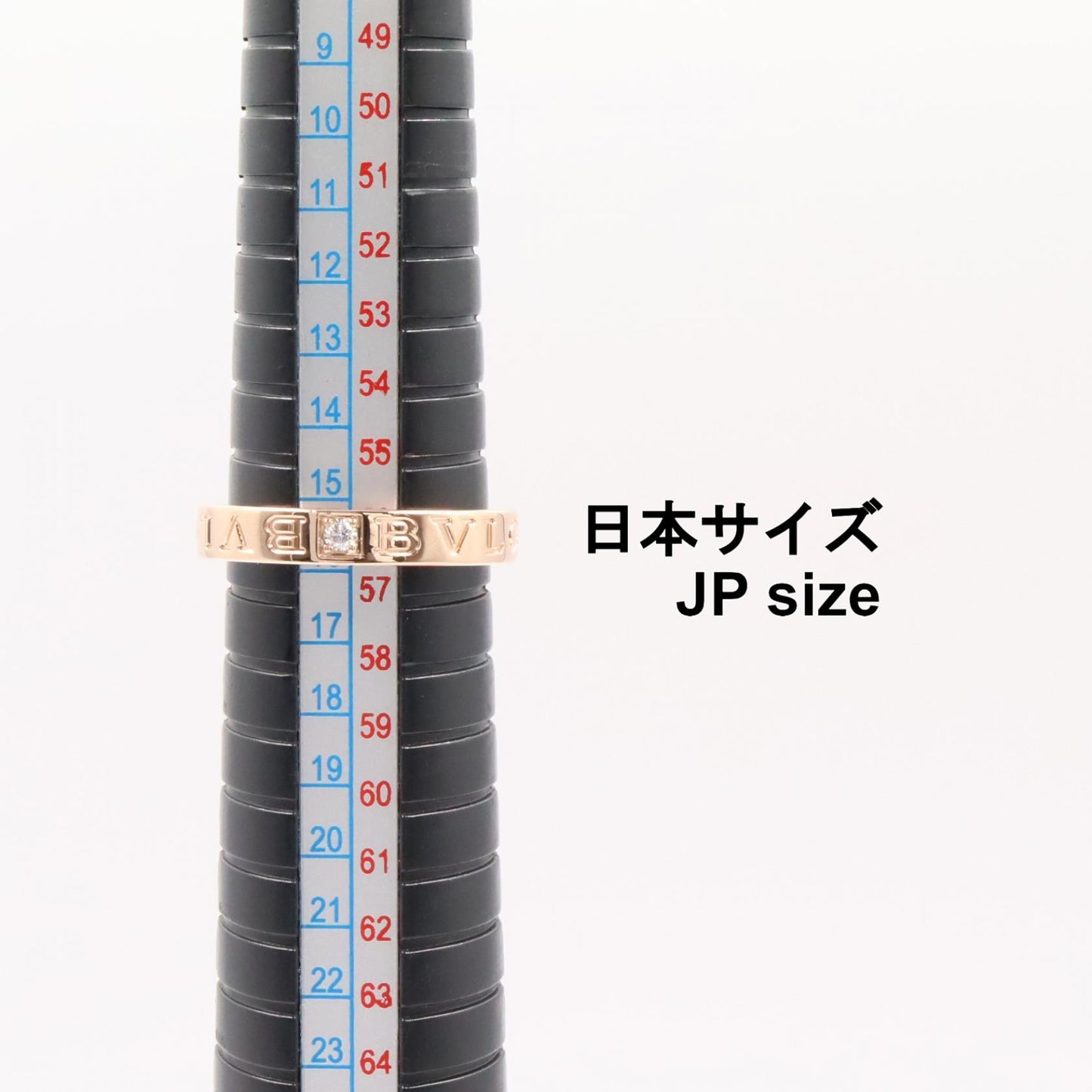 B-zero1 ビーゼロワン リング 1PD リング 指輪 K18PG ダイヤモンド ピンクゴールド クリア ブルガリ アクセサリー BVLGARI