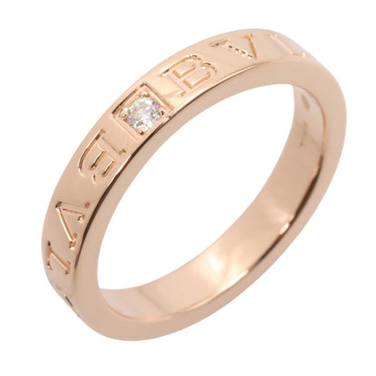 B-zero1 ビーゼロワン リング 1PD リング 指輪 K18PG ダイヤモンド ピンクゴールド クリア ブルガリ アクセサリー BVLGARI