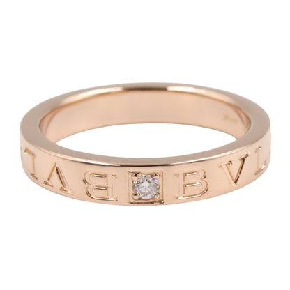 B-zero1 ビーゼロワン リング 1PD リング 指輪 K18PG ダイヤモンド ピンクゴールド クリア ブルガリ アクセサリー BVLGARI