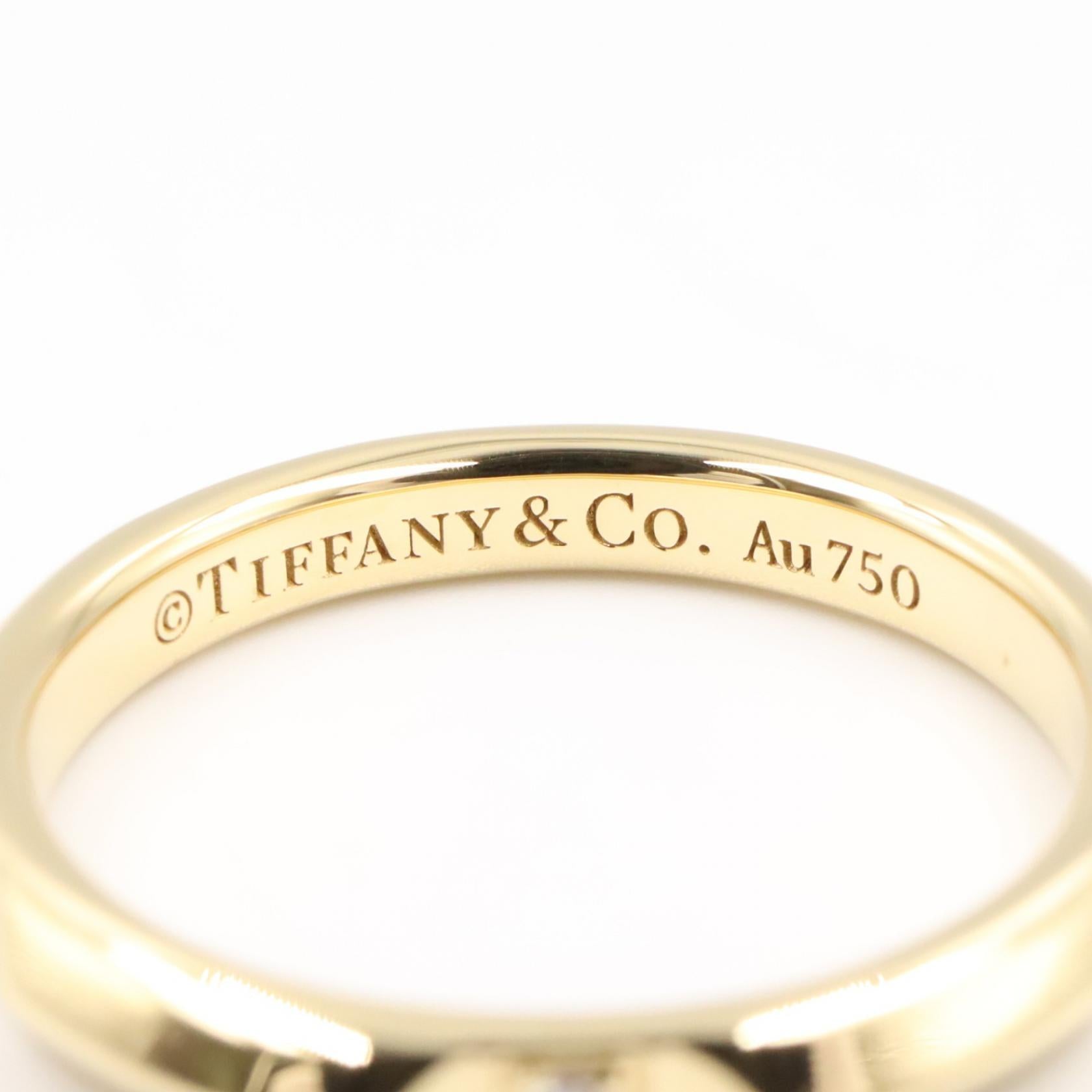 トゥルーバンド ダイヤ リング リング 指輪 K18YG ダイヤモンド イエローゴールド クリア ティファニー アクセサリー TIFFANY & Co.
