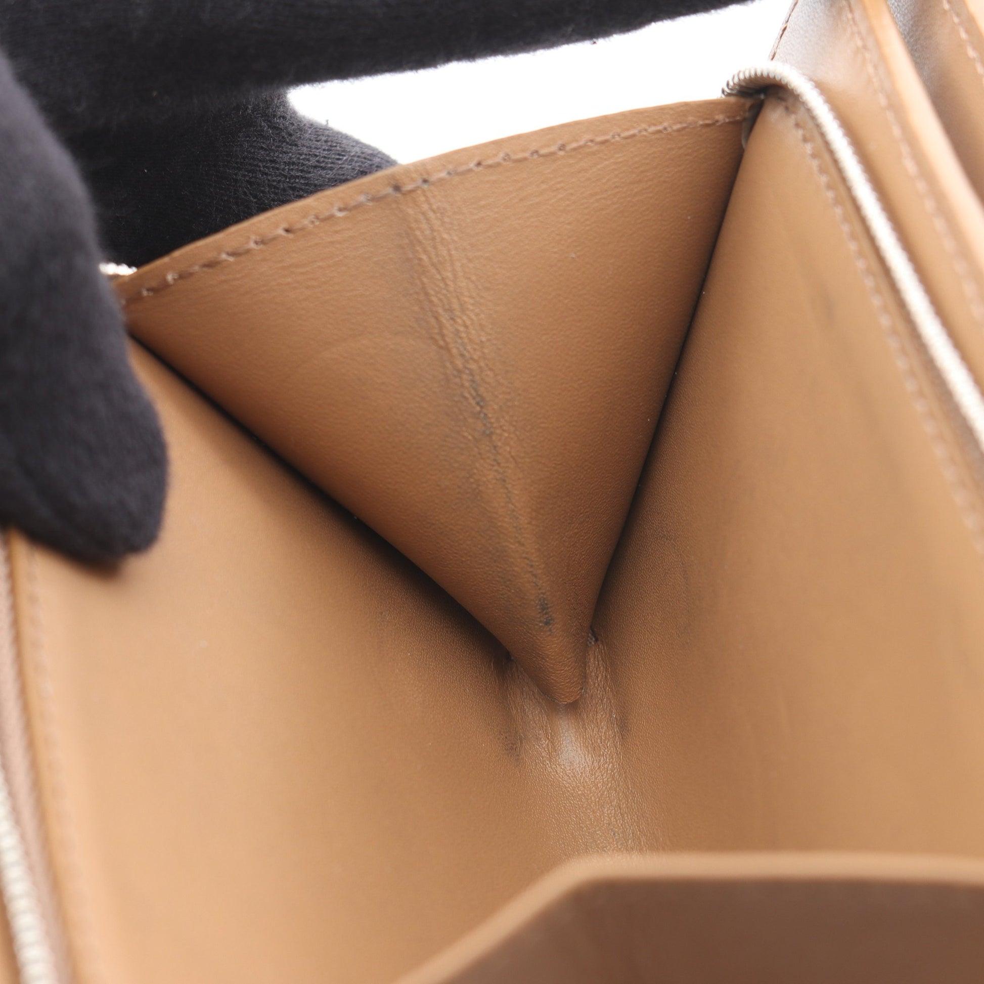 デュエット コンパクトウォレット 二つ折り財布 レザー ライトブラウン ロエベ 財布・小物 LOEWE