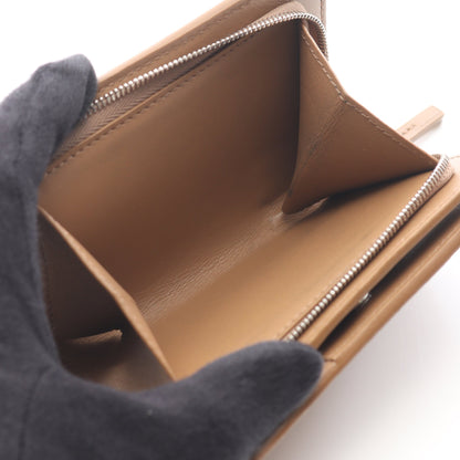 デュエット コンパクトウォレット 二つ折り財布 レザー ライトブラウン ロエベ 財布・小物 LOEWE