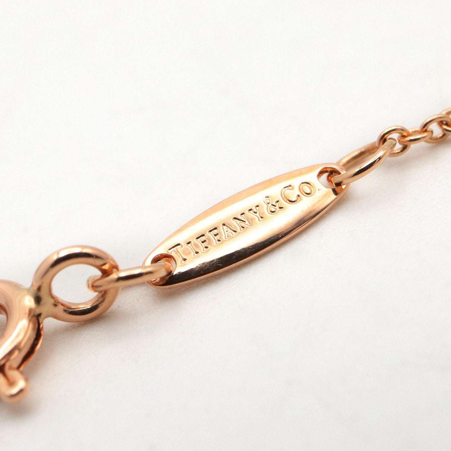 バイザヤードブレス 1PD ブレスレット K18PG ダイヤモンド クリア ピンクゴールド ティファニー アクセサリー TIFFANY & Co.