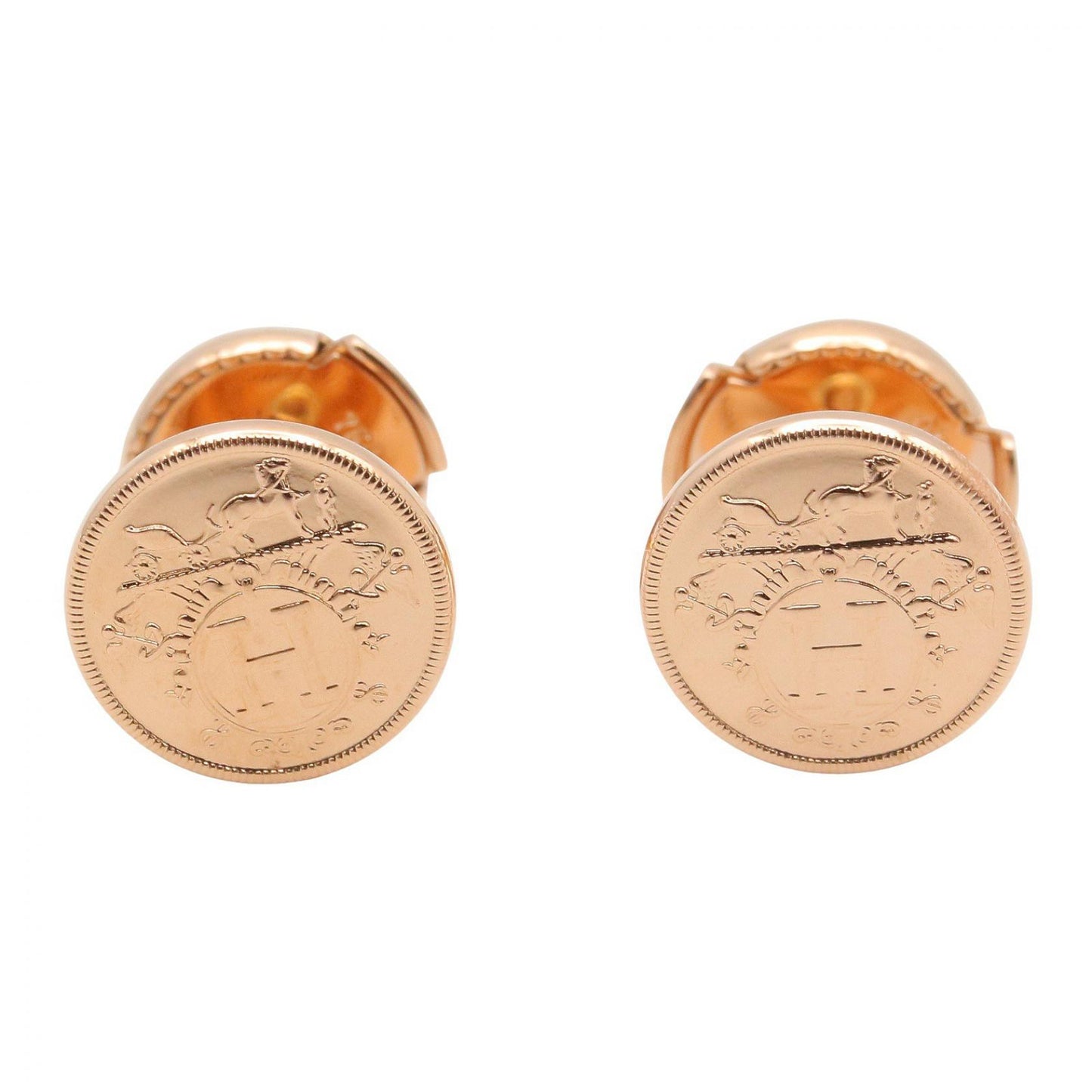 エクスリブリス TPM ピアス ピアス K18PG ゴールド ピンクゴールド エルメス アクセサリー HERMES