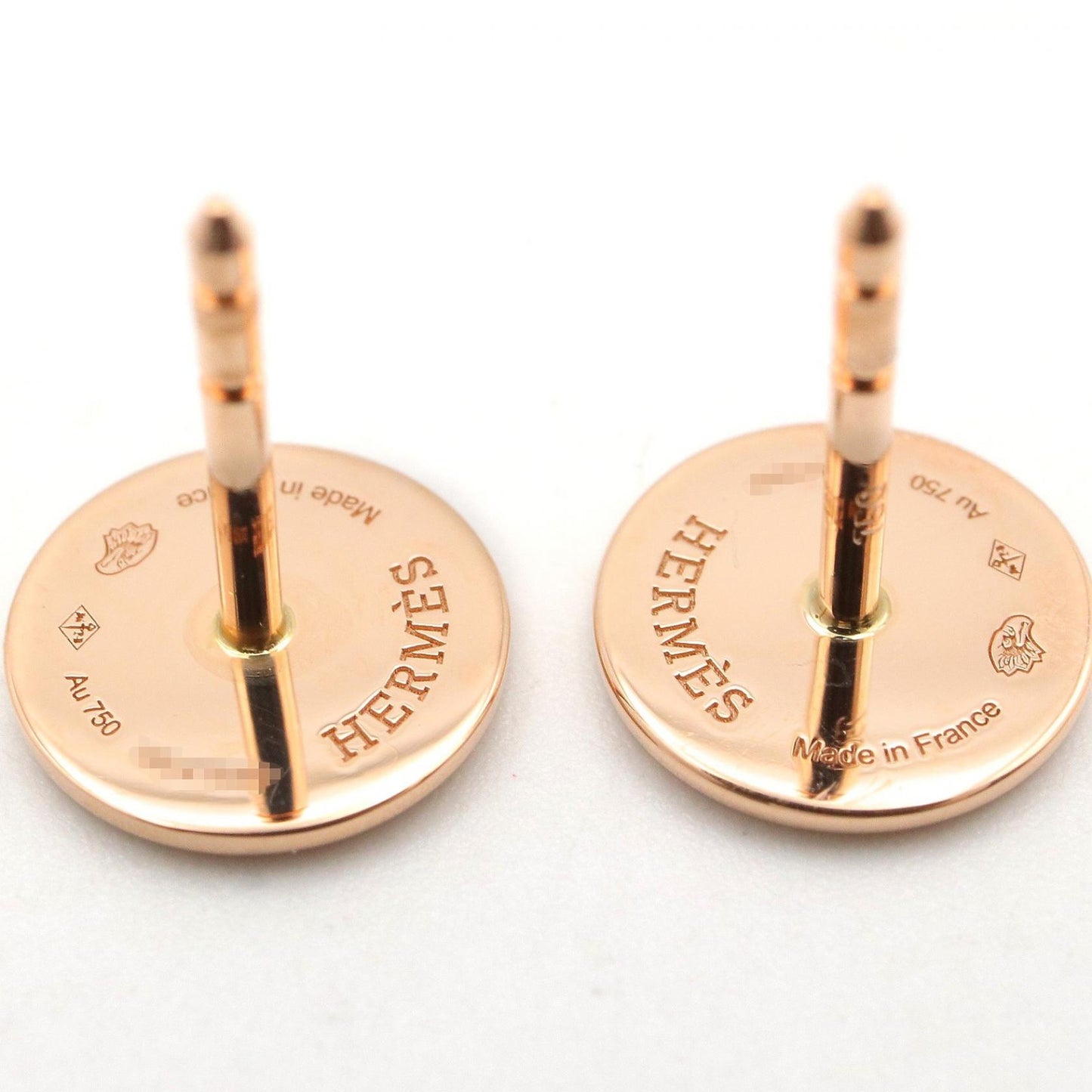 エクスリブリス TPM ピアス ピアス K18PG ゴールド ピンクゴールド エルメス アクセサリー HERMES