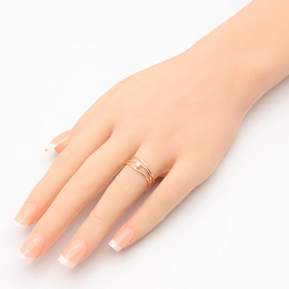 ウェーブ 3ロウ ダイヤ リング リング 指輪 K18PG ダイヤモンド クリア ピンクゴールド ティファニー アクセサリー TIFFANY & Co.