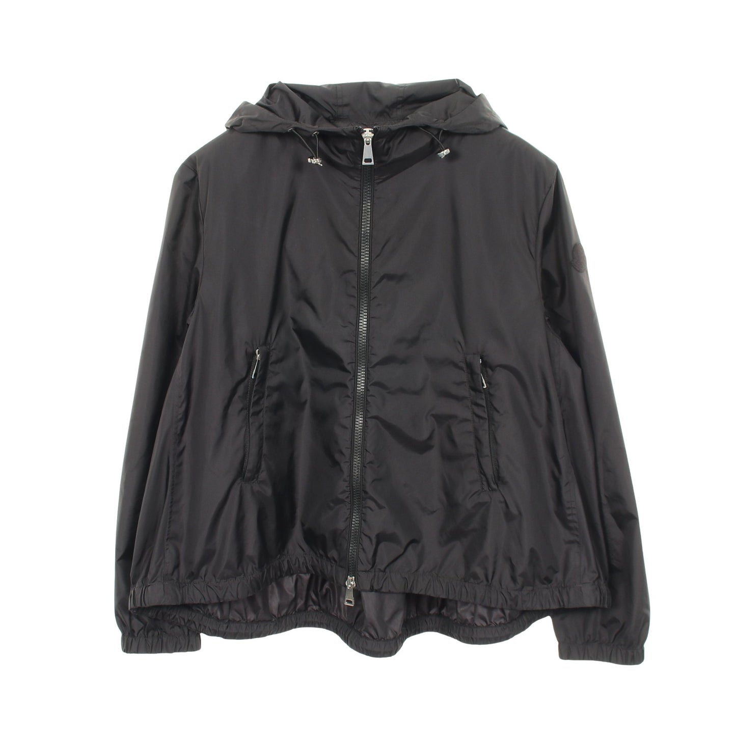 BOISSAARD フード付き ジャケット ナイロン ブラック モンクレール アウター MONCLER